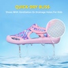 image:imageSTQ Kids Water Shoes Quick Dry Slip On Beach Swim Pool Sandals  Closed Toe Non Slip Lightweight Water Park Toddler Little KidPink Mermaidscale