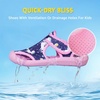 image:imageSTQ Kids Water Shoes Quick Dry Slip On Beach Swim Pool Sandals  Closed Toe Non Slip Lightweight Water Park Toddler Little KidPurple