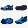 image:imageSTQ Kids Water Shoes Quick Dry Slip On Beach Swim Pool Sandals  Closed Toe Non Slip Lightweight Water Park Toddler Little KidRoyal Blue Shark