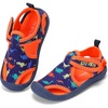 Navy Orange Dinosaur