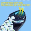 image:imageSTQ Kids Water Shoes Quick Dry Slip On Beach Swim Pool Sandals  Closed Toe Non Slip Lightweight Water Park Toddler Little KidLight Blue Whale