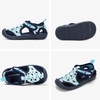image:imageSTQ Kids Water Shoes Quick Dry Slip On Beach Swim Pool Sandals  Closed Toe Non Slip Lightweight Water Park Toddler Little KidLight Blue Whale