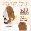 image:imageSTQ Wide Toe Box Toddler Mary Jane Dress Shoes Girl Ballet Flats  Wide toe box for natural splay Zerodrop barefoot sole Soft PU upper Hook amp loop Tstrap Nonslip TPR outsoleWhite
