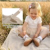 image:imageSTQ Wide Toe Box Toddler Mary Jane Dress Shoes Girl Ballet Flats  Wide toe box for natural splay Zerodrop barefoot sole Soft PU upper Hook amp loop Tstrap Nonslip TPR outsoleSand