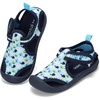 image:imageSTQ Kids Water Shoes Quick Dry Slip On Beach Swim Pool Sandals  Closed Toe Non Slip Lightweight Water Park Toddler Little KidLight Blue Whale