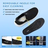 image:imageSTQ Kids Shoes Girls Boys Lightweight Slip on Walking Sneakers  Cushioned amp NonSlip Sole Breathable Lightweight amp Flexible Mesh Ideal for Walking Running Gym and Fitness TrainingBlack White