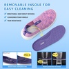 image:imageSTQ Kids Shoes Girls Boys Lightweight Slip on Walking Sneakers  Cushioned amp NonSlip Sole Breathable Lightweight amp Flexible Mesh Ideal for Walking Running Gym and Fitness TrainingPink Purple