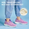 image:imageSTQ Kids Shoes Girls Boys Lightweight Slip on Walking Sneakers  Cushioned amp NonSlip Sole Breathable Lightweight amp Flexible Mesh Ideal for Walking Running Gym and Fitness TrainingPink Purple
