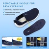 image:imageSTQ Kids Shoes Girls Boys Lightweight Slip on Walking Sneakers  Cushioned amp NonSlip Sole Breathable Lightweight amp Flexible Mesh Ideal for Walking Running Gym and Fitness TrainingNavy