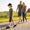 image:imageSTQ Kids Shoes Girls Boys Lightweight Slip on Walking Sneakers  Cushioned amp NonSlip Sole Breathable Lightweight amp Flexible Mesh Ideal for Walking Running Gym and Fitness TrainingAll Black