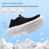 image:imageSTQ Kids Shoes Girls Boys Lightweight Slip on Walking Sneakers  Cushioned amp NonSlip Sole Breathable Lightweight amp Flexible Mesh Ideal for Walking Running Gym and Fitness TrainingBlack White