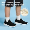 image:imageSTQ Kids Shoes Girls Boys Lightweight Slip on Walking Sneakers  Cushioned amp NonSlip Sole Breathable Lightweight amp Flexible Mesh Ideal for Walking Running Gym and Fitness TrainingBlack White