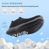 image:imageSTQ Kids Shoes Girls Boys Lightweight Slip on Walking Sneakers  Cushioned amp NonSlip Sole Breathable Lightweight amp Flexible Mesh Ideal for Walking Running Gym and Fitness TrainingAll Black