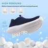 image:imageSTQ Kids Shoes Girls Boys Lightweight Slip on Walking Sneakers  Cushioned amp NonSlip Sole Breathable Lightweight amp Flexible Mesh Ideal for Walking Running Gym and Fitness TrainingNavy