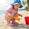 image:imageSTQ Kids Water Shoes Quick Dry Slip On Beach Swim Pool SandalsMulti Pink