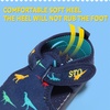 image:imageSTQ Kids Water Shoes Quick Dry Slip On Beach Swim Pool SandalsNavy Dinosaur