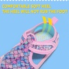 image:imageSTQ Kids Water Shoes Quick Dry Slip On Beach Swim Pool SandalsPink Mermaidscale
