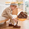 image:imageSTQ Toddler Dress Shoes Boys Wide Toe Box Loafers Boat for School ChurchBrown