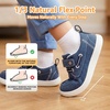 image:imageSTQ Toddler Dress Shoes Boys Wide Toe Box Loafers Boat for School ChurchDenim Blue