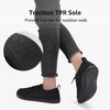 image:imageSTQ Women Slip On Shoes Low Top Canvas SneakersAll Black