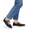 image:imageSTQ Women Slip On Shoes Low Top Canvas SneakersBlack White