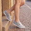 image:imageSTQ Women Slip On Shoes Low Top Canvas SneakersLight Grey