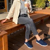 image:imageSTQ Women Slip On Shoes Low Top Canvas SneakersNavy