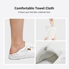 image:imageSTQ Women Slip On Shoes Low Top Canvas SneakersWhite Floral