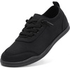 image:imageSTQ Women Slip On Shoes Low Top Canvas SneakersAll Black