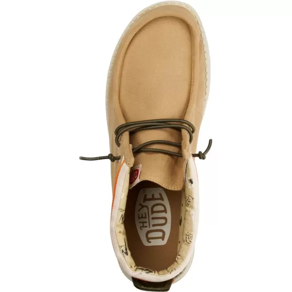 Hey Dude Men's Wally Mid | Men's Shoes | Men Slip-on Loafers | Comfortable &amp; Light-Weight