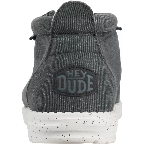 Hey Dude Men's Wally Mid | Men's Shoes | Men Slip-on Loafers | Comfortable &amp; Light-Weight