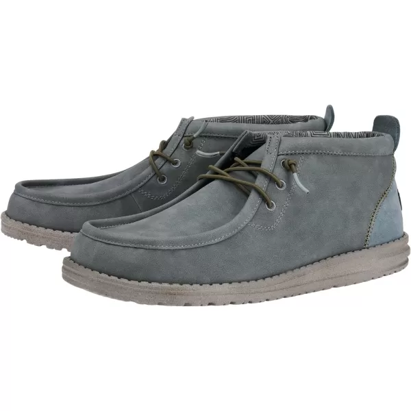 Hey Dude Men's Wally Mid | Men's Shoes | Men Slip-on Loafers | Comfortable &amp; Light-Weight