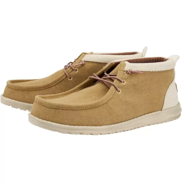 Hey Dude Men's Wally Mid | Men's Shoes | Men Slip-on Loafers | Comfortable &amp; Light-Weight
