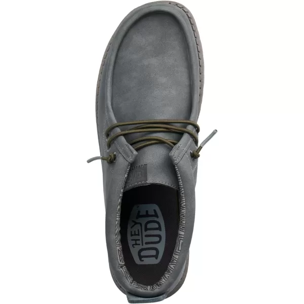 Hey Dude Men's Wally Mid | Men's Shoes | Men Slip-on Loafers | Comfortable &amp; Light-Weight
