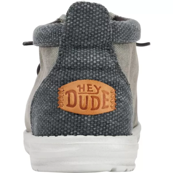 Hey Dude Men's Wally Mid | Men's Shoes | Men Slip-on Loafers | Comfortable &amp; Light-Weight