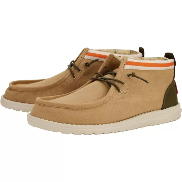 Hey Dude Men's Wally Mid | Men's Shoes | Men Slip-on Loafers | Comfortable &amp; Light-Weight