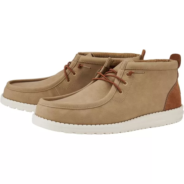 Hey Dude Men's Wally Mid | Men's Shoes | Men Slip-on Loafers | Comfortable &amp; Light-Weight