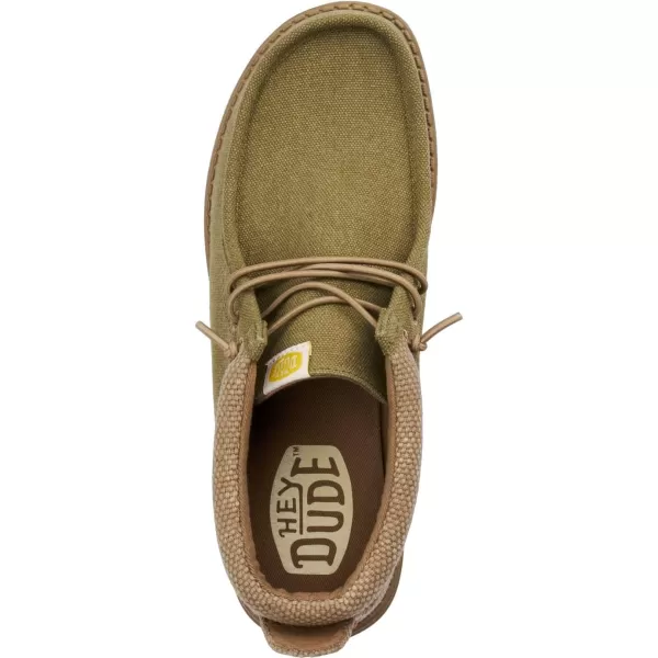 Hey Dude Men's Wally Mid | Men's Shoes | Men Slip-on Loafers | Comfortable &amp; Light-Weight