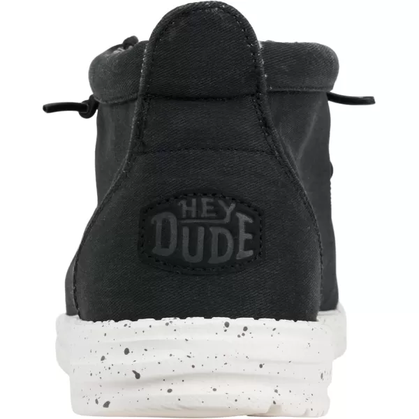 Hey Dude Men's Wally Mid | Men's Shoes | Men Slip-on Loafers | Comfortable &amp; Light-Weight