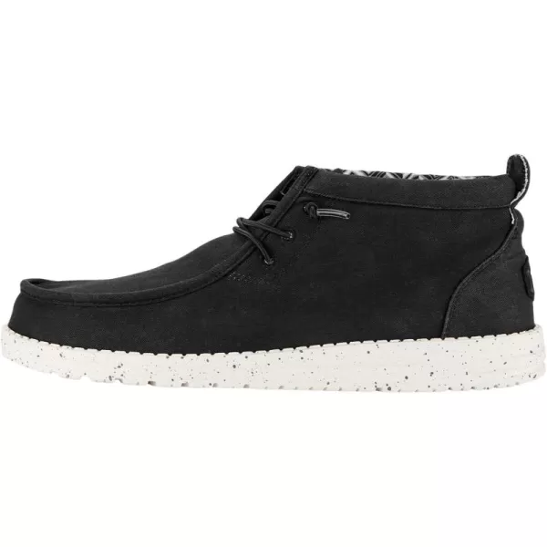 Hey Dude Men's Wally Mid | Men's Shoes | Men Slip-on Loafers | Comfortable &amp; Light-Weight