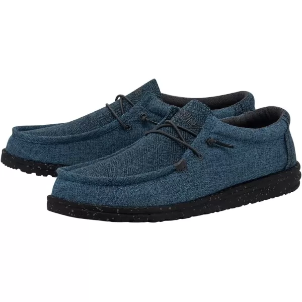 Hey Dude Mens Wally Eco Linen Shoes