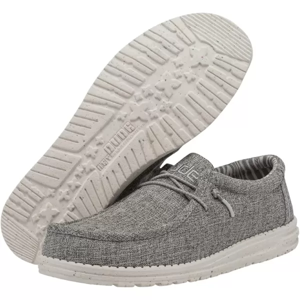 Hey Dude Mens Wally Eco Linen Shoes
