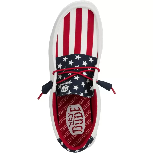 Hey Dude Wally Americana Slip-On Casual Shoes