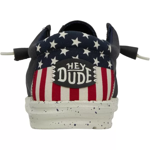 Hey Dude Wally Americana Slip-On Casual Shoes