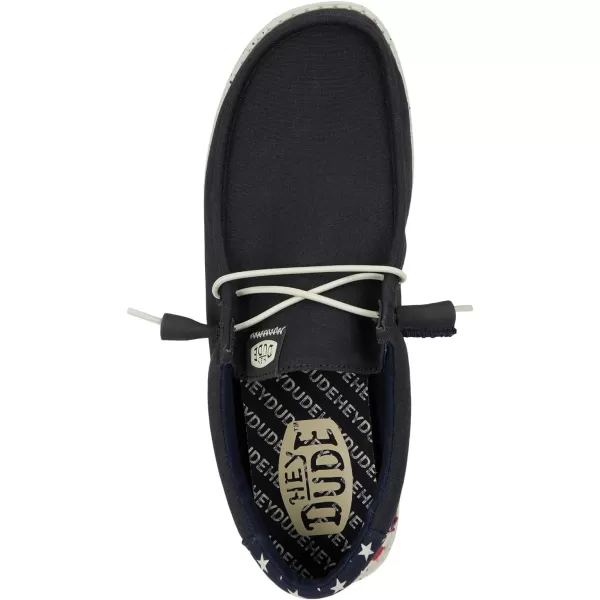 Hey Dude Wally Americana Slip-On Casual Shoes