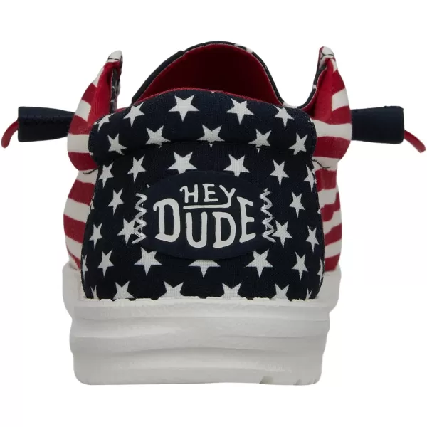 Hey Dude Wally Americana Slip-On Casual Shoes
