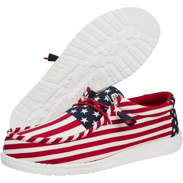 Hey Dude Wally Americana Slip-On Casual Shoes
