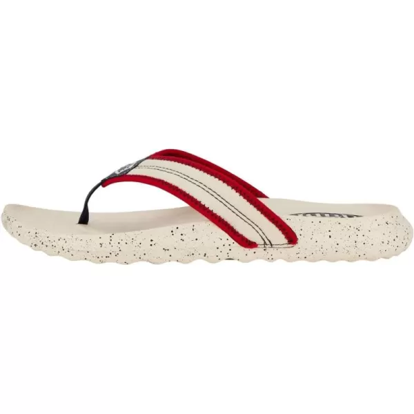 Hey Dude Men's Myers Flip Americana | Men's Shoes | Men's Slip-on Sandals | Comfortable &amp; Light-Weight