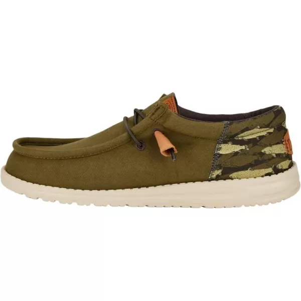 Hey Dude Men's Wally Funk Fish Camo | Men's Shoes | Men Slip-on Loafers | Comfortable &amp; Light-Weight