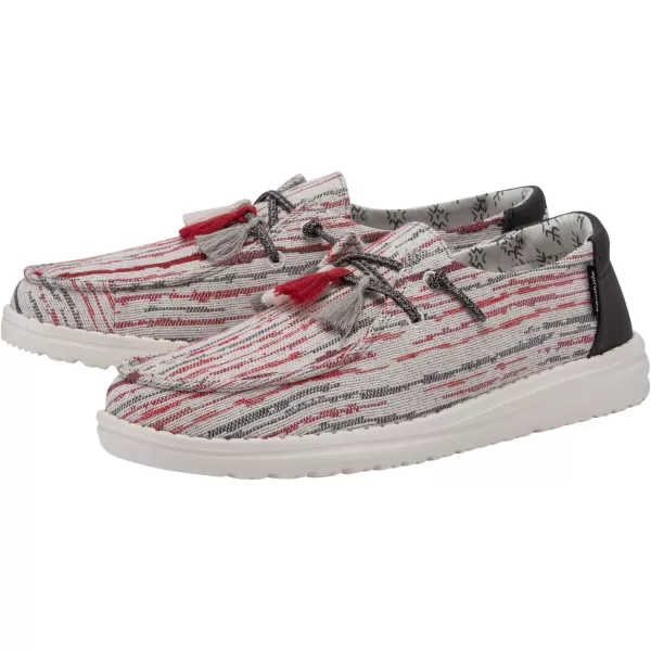 Hey Dude Women's Wendy Pon Pon Multiple Colors | Women’s Shoes | Women’s Lace Up Loafers | Comfortable &amp; Light-Weight